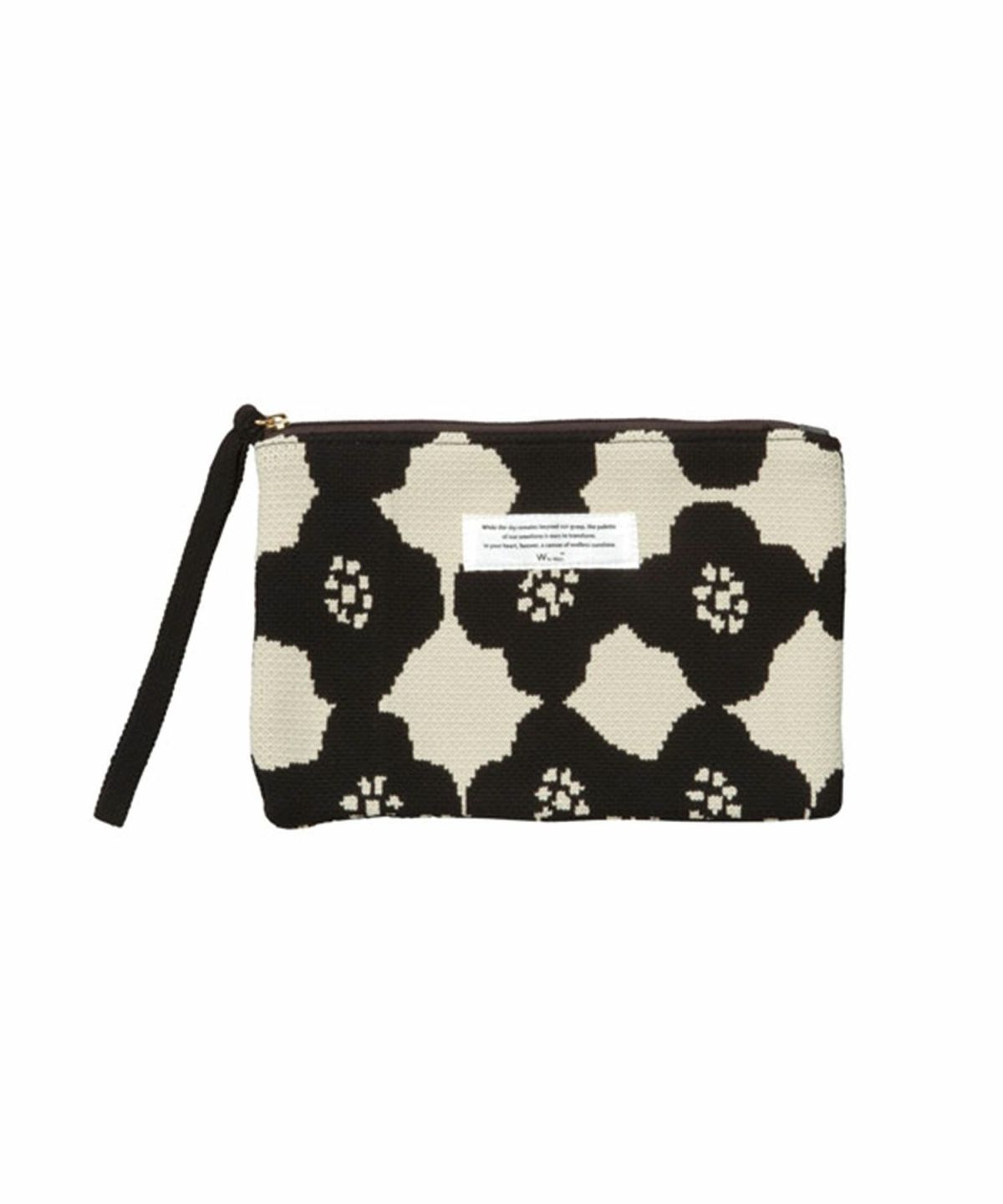 ニットフラットポーチ