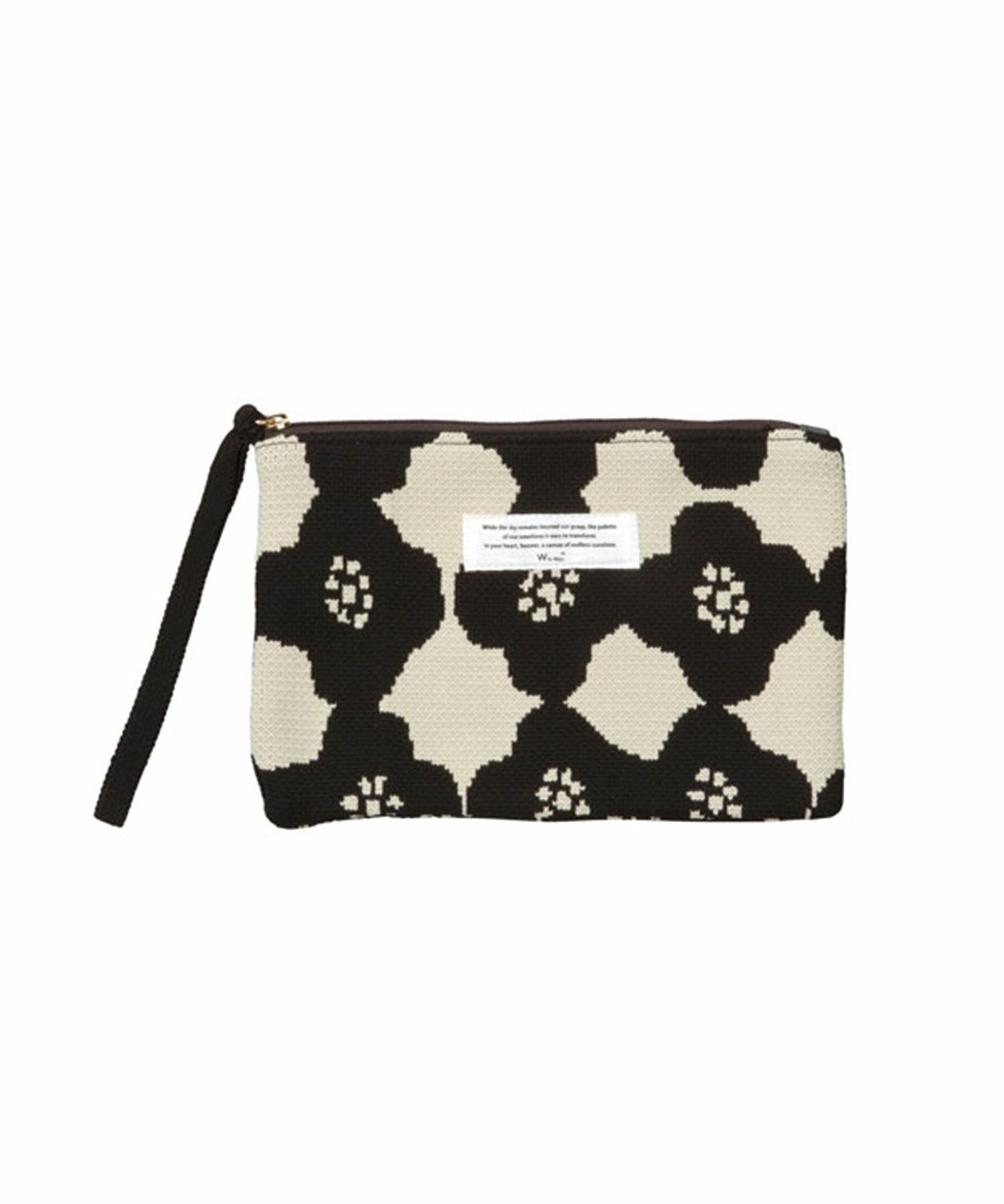 ニットフラットポーチ