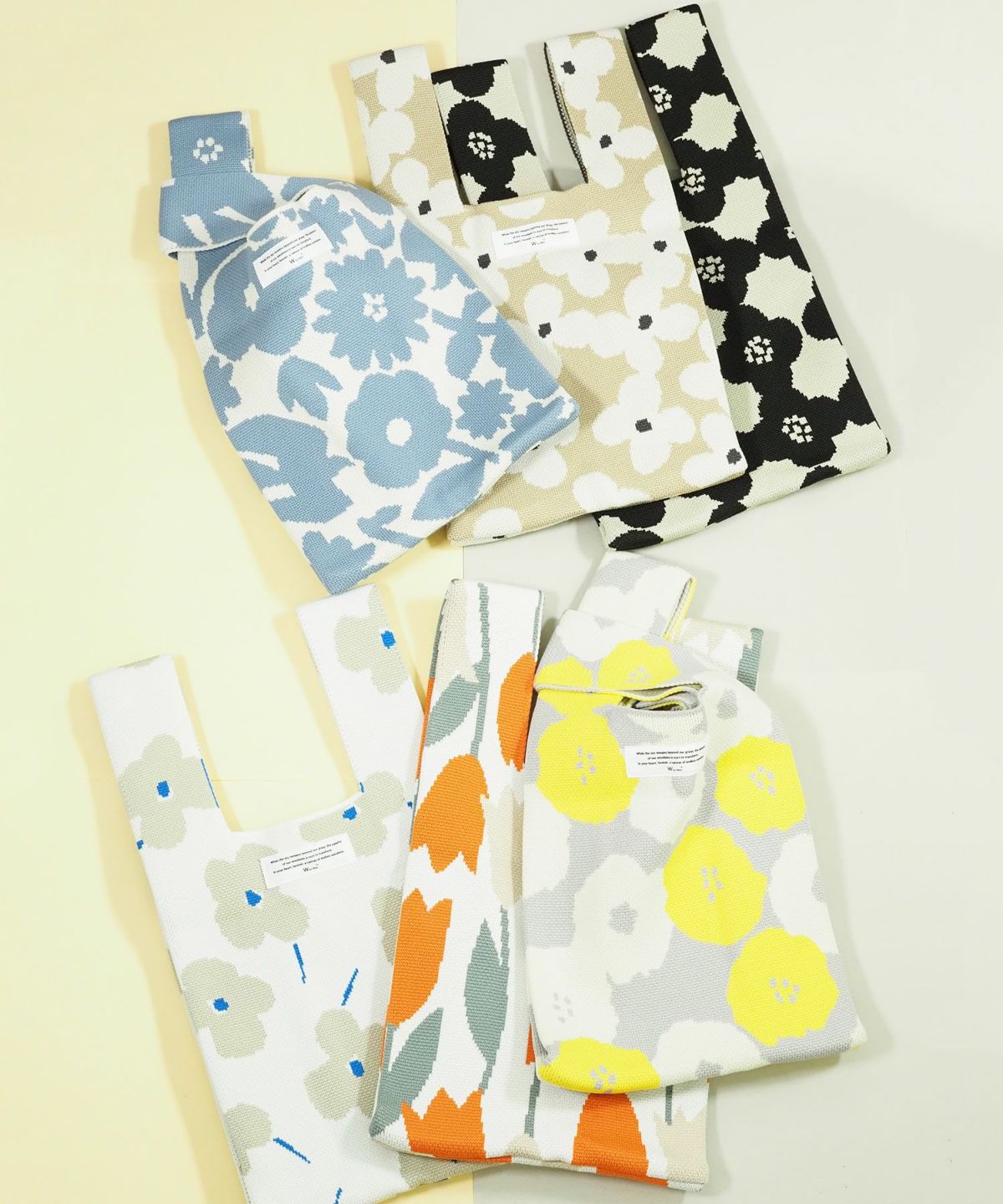 ニットトートバッグ