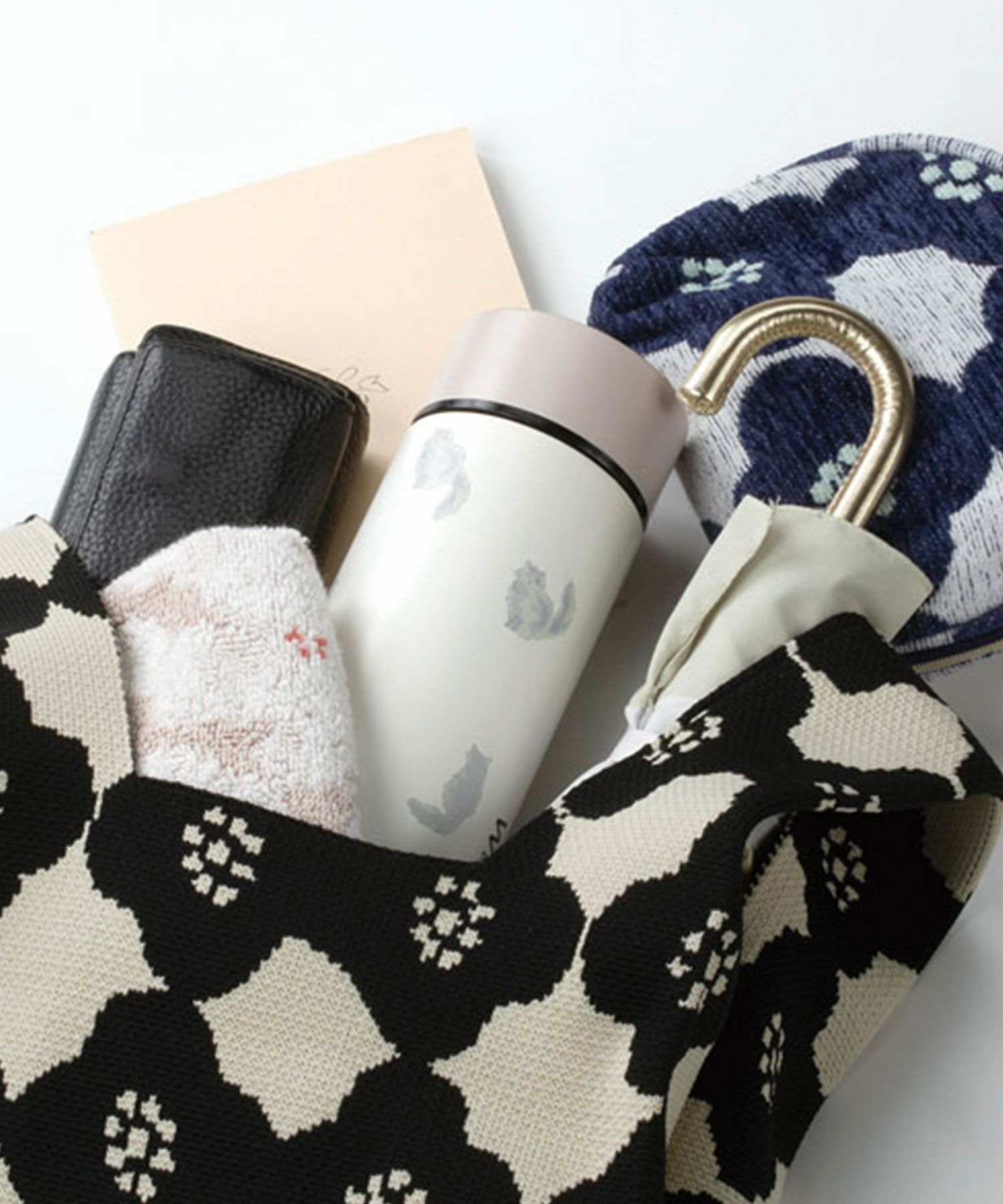 ニットトートバッグ