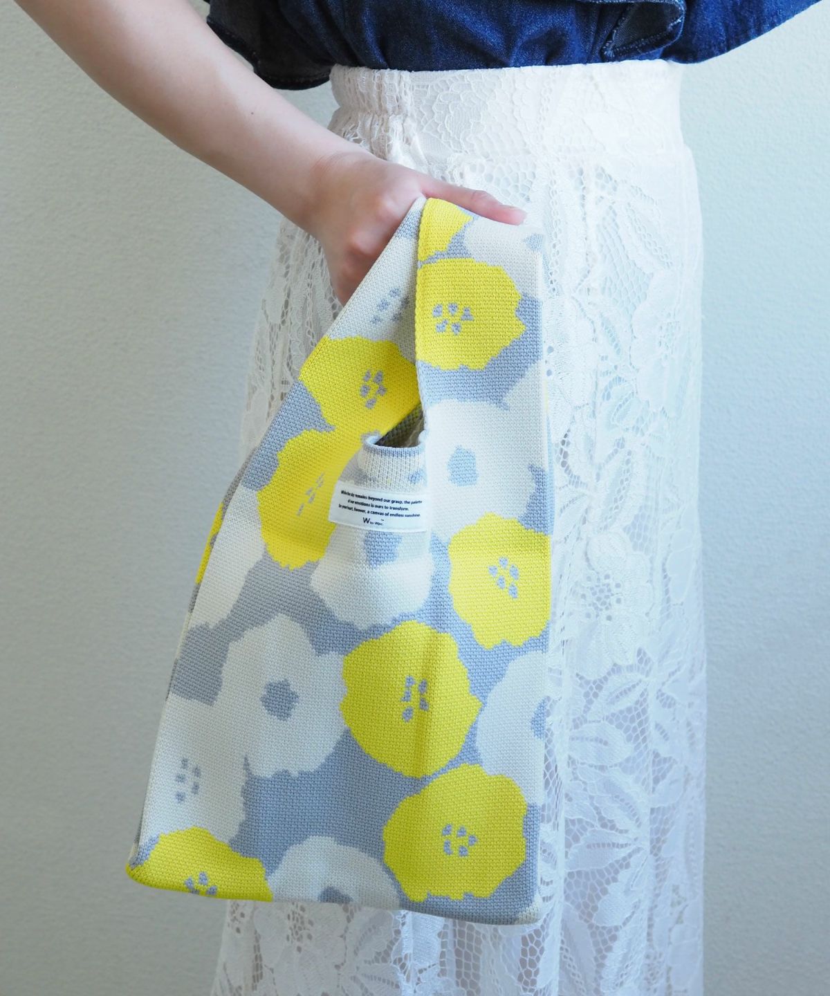 ニットトートバッグ