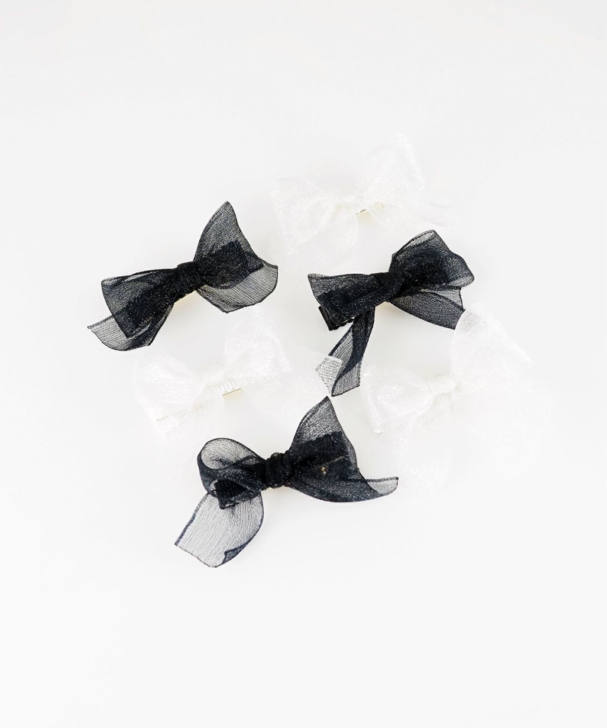 シアーリボンミニクリップ3Pセット