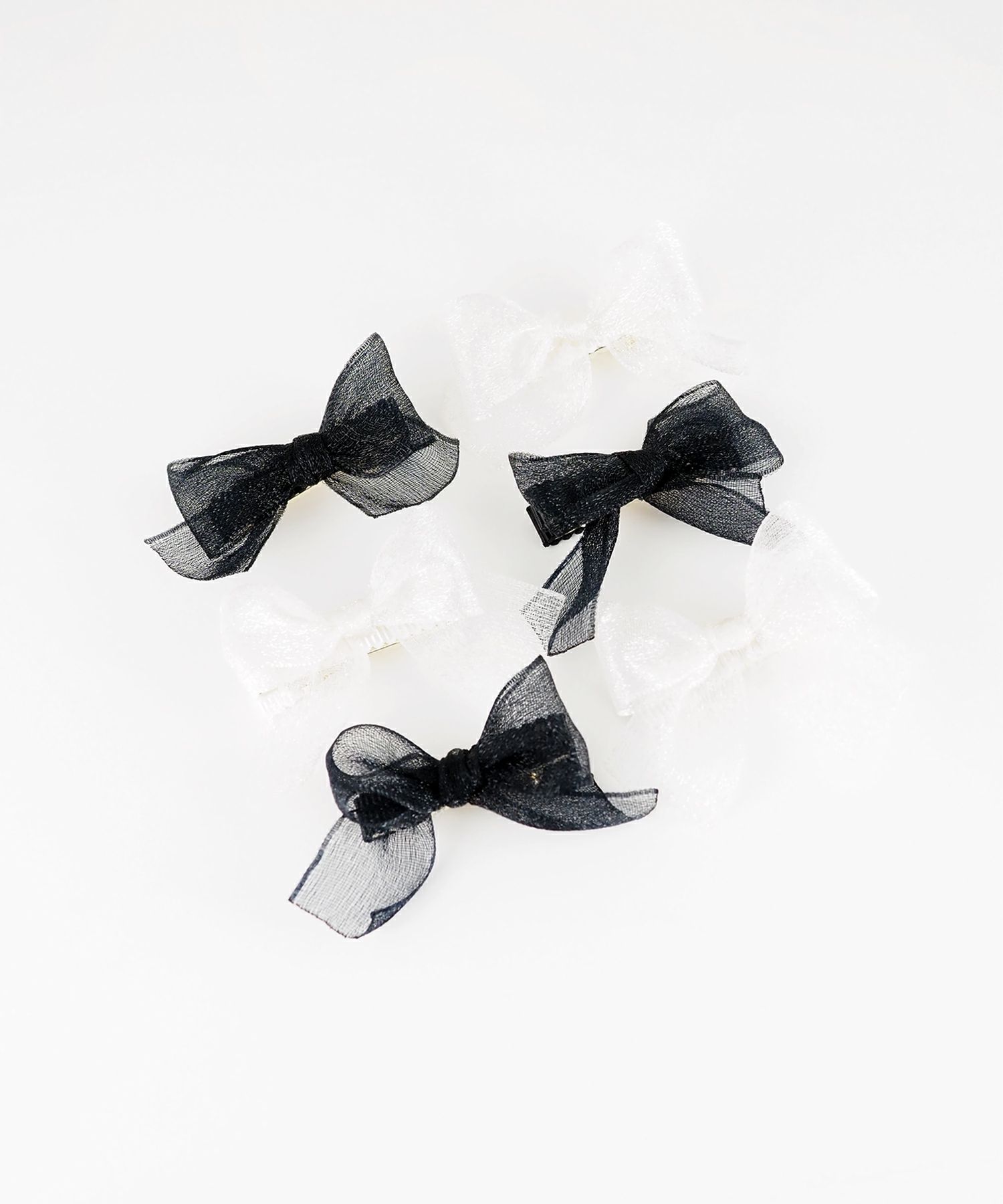 シアーリボンミニクリップ3Pセット