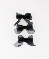 シアーリボンミニクリップ3Pセット