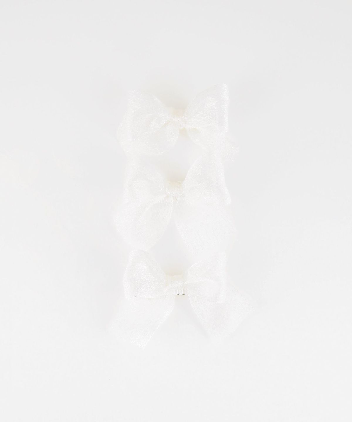 シアーリボンミニクリップ3Pセット