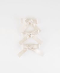 サテンリボンミニクリップ3Pセット