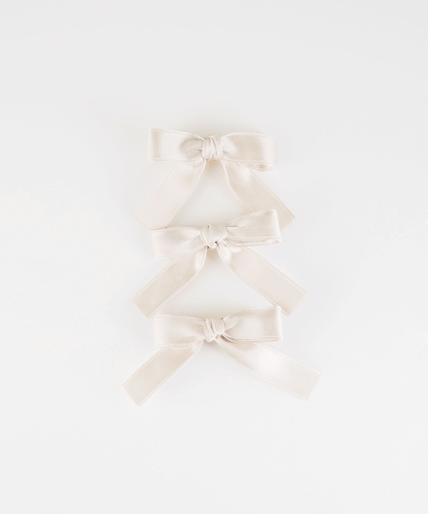 サテンリボンミニクリップ3Pセット