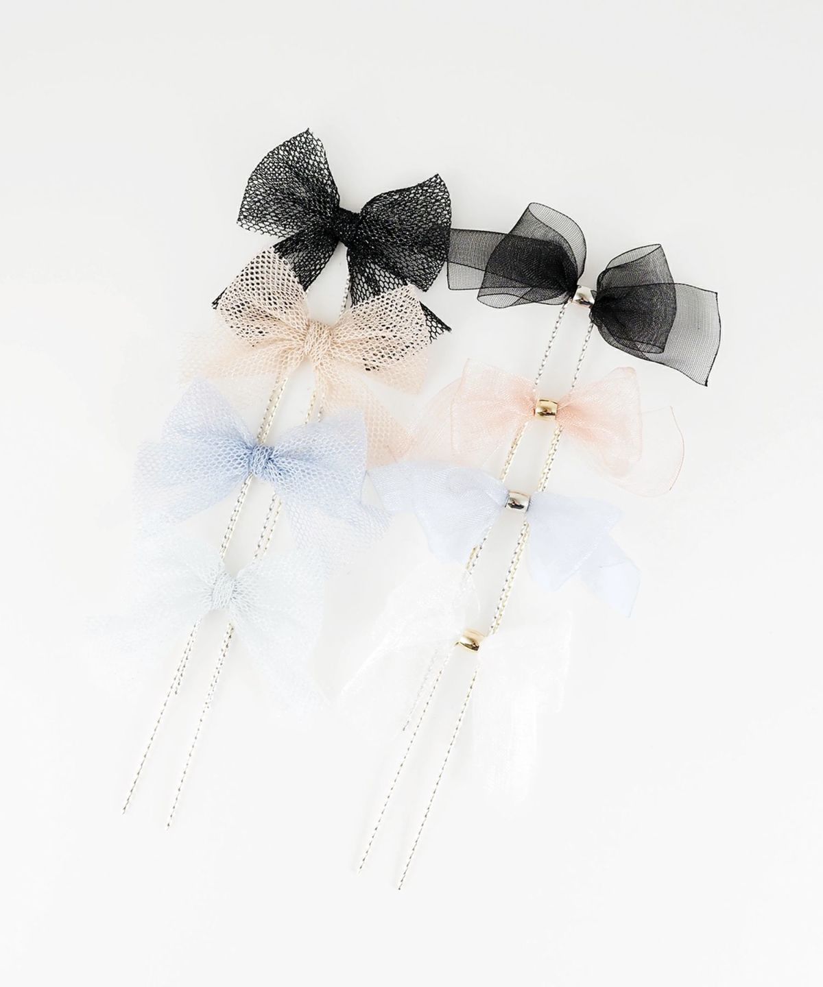 オーガンジーリボンUピン4Pセット | 【公式】MUK ONLINE SHOP｜人気