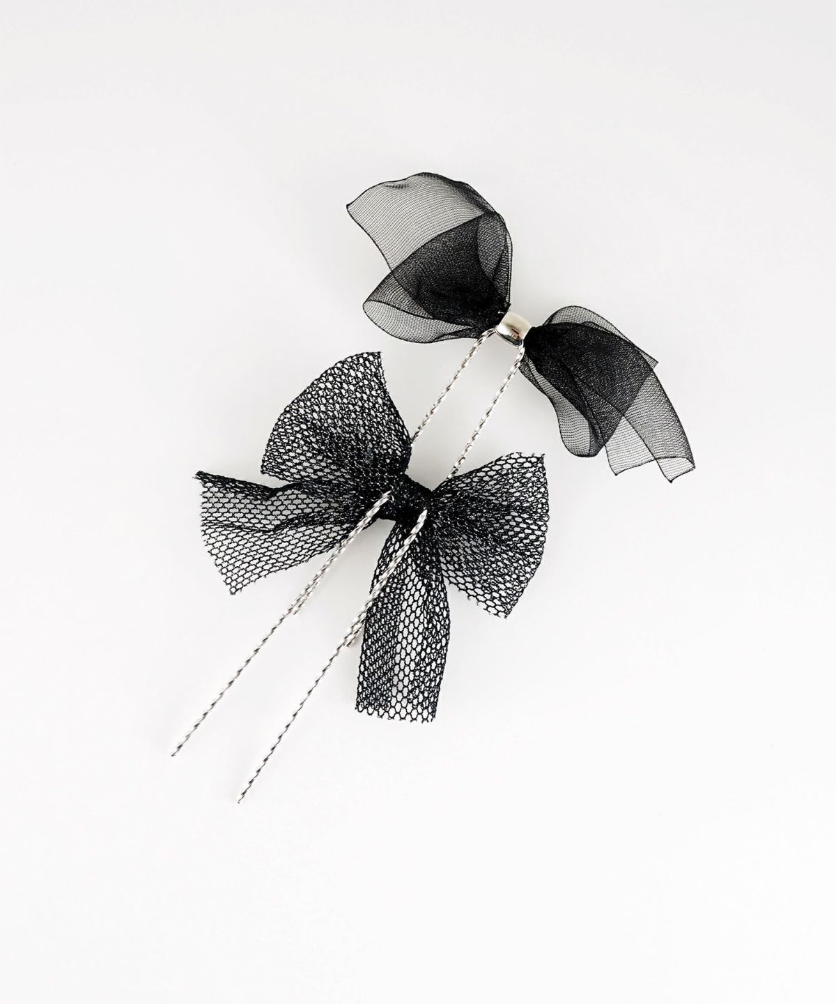 オーガンジーリボンUピン4Pセット