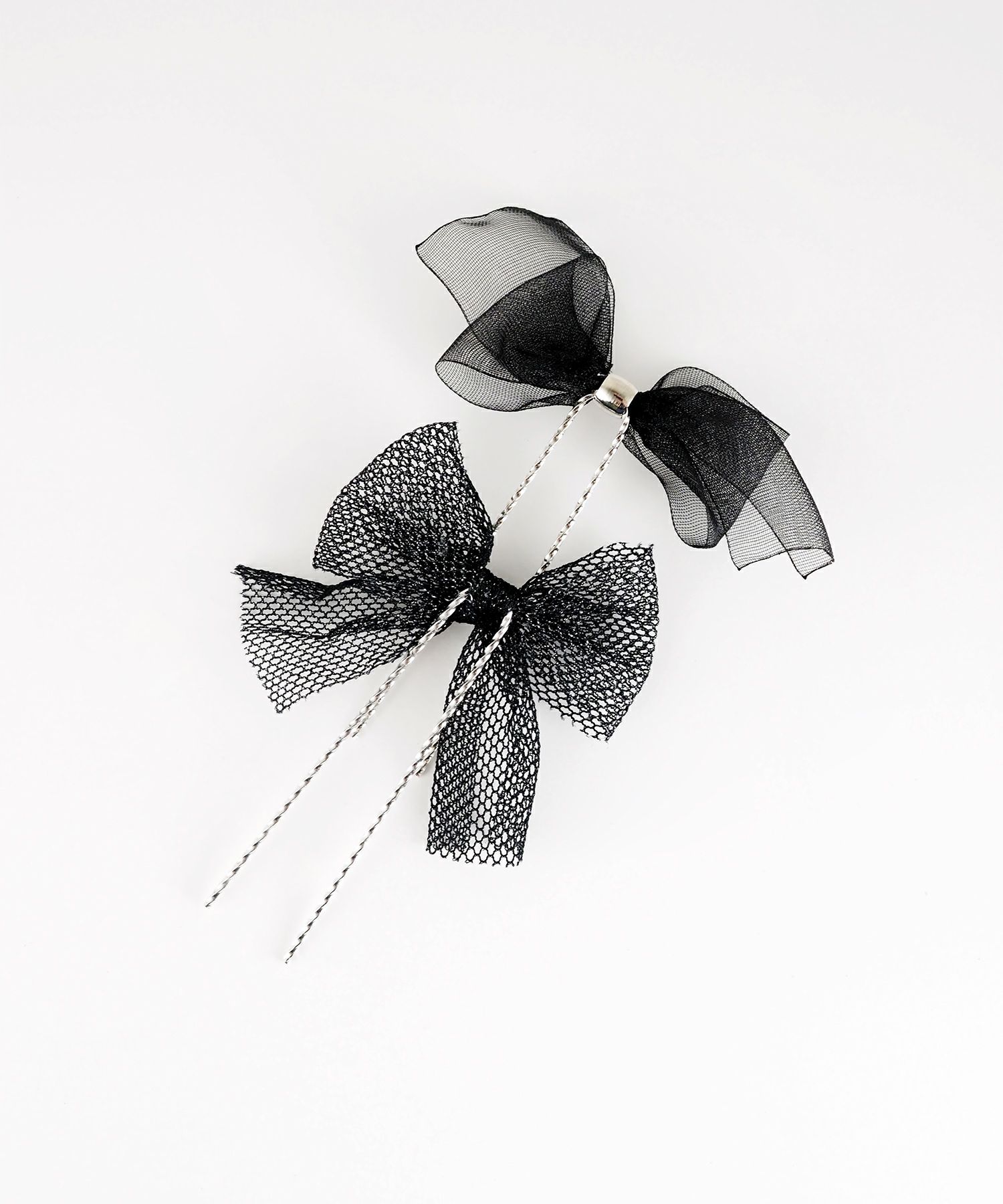 オーガンジーリボンUピン4Pセット