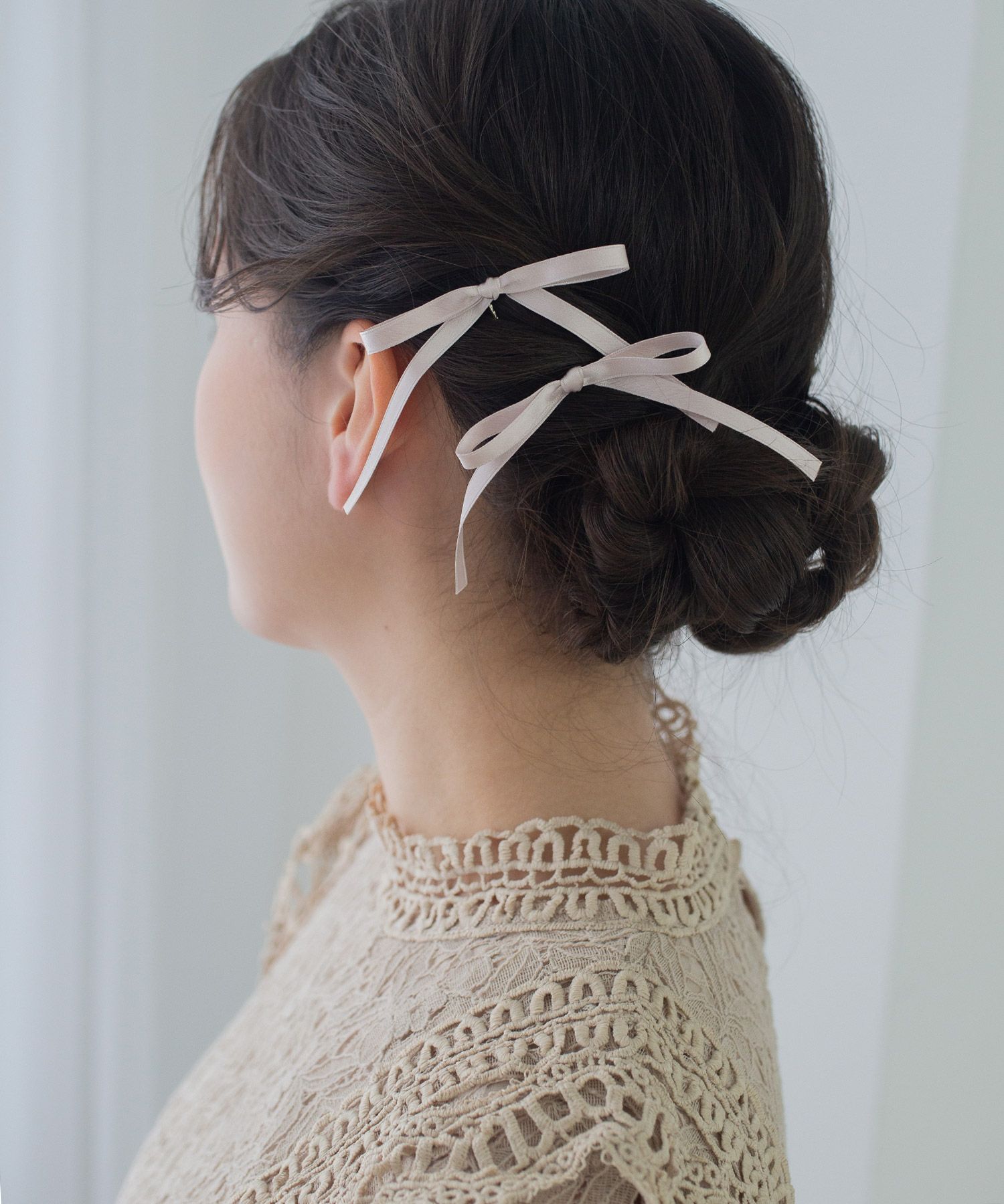 スリムリボンUピン2Pセット