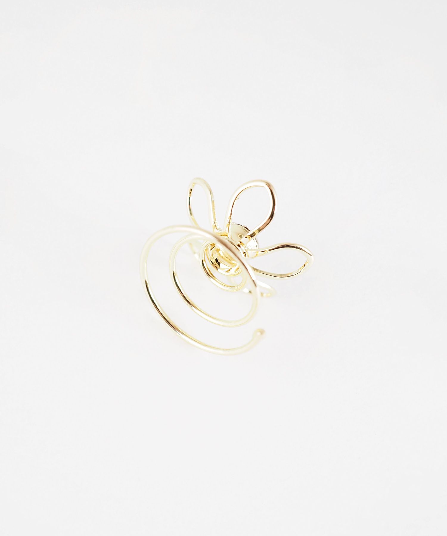 メタルフラワーヘアビジューセット