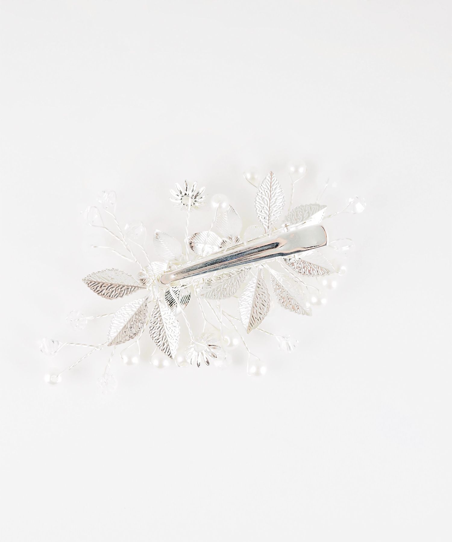 ダブルフラワーリーフクリップ