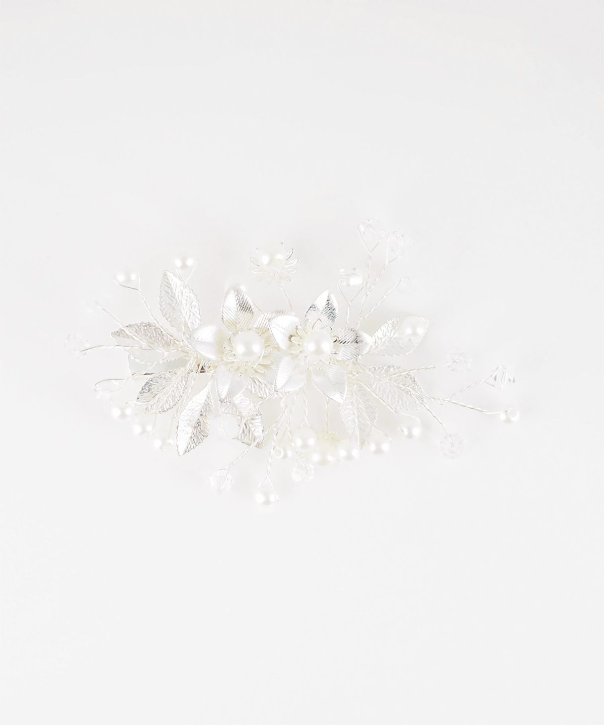 ダブルフラワーリーフクリップ