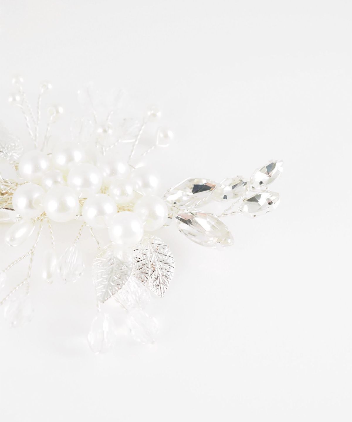 パールフラワークリップ