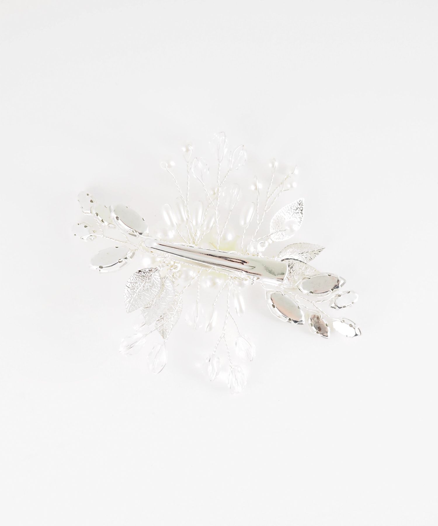 パールフラワークリップ