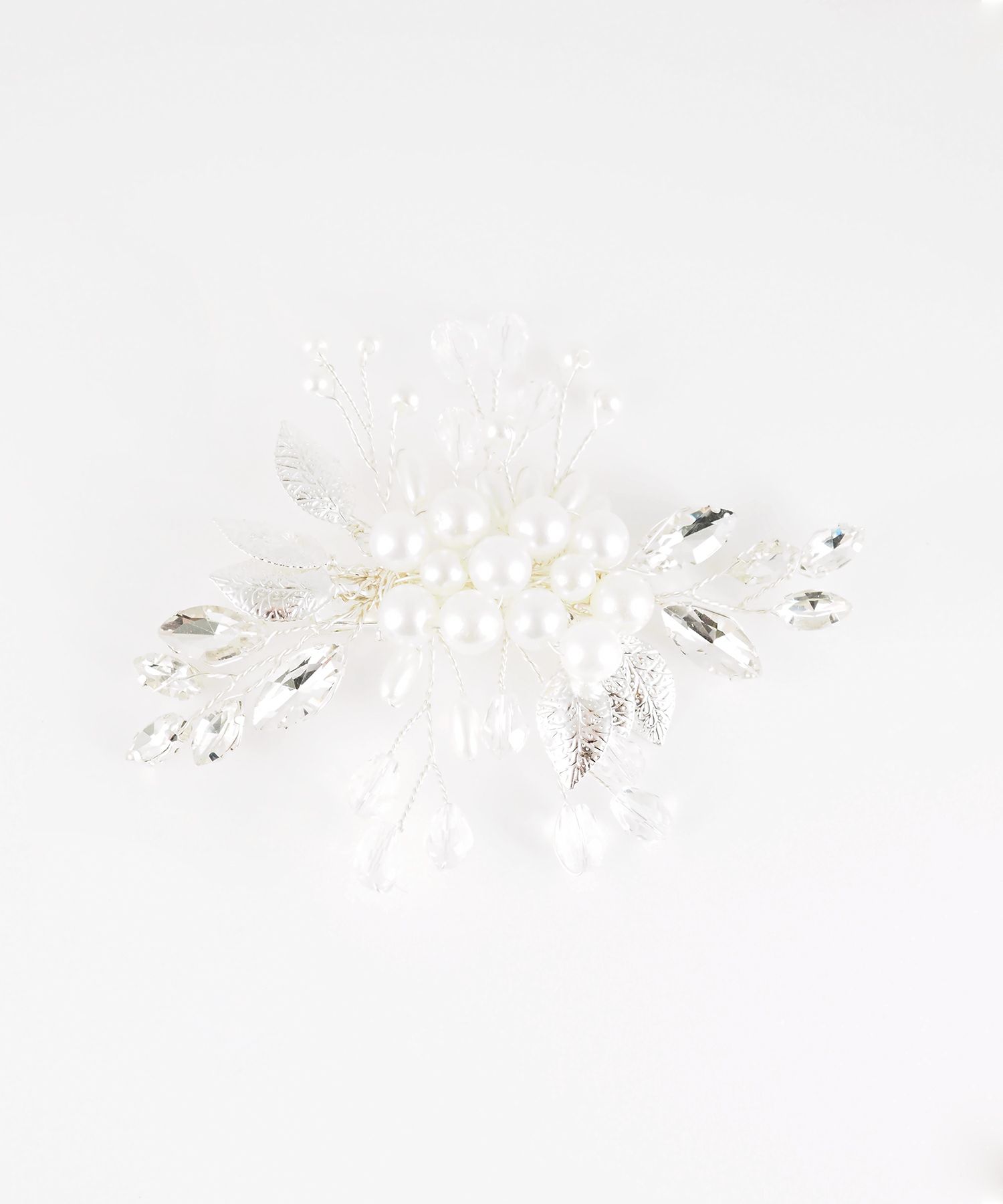 パールフラワークリップ