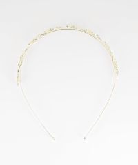 フラワーパールカチューシャ