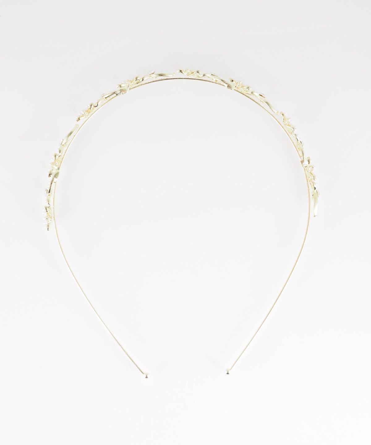 フラワーパールカチューシャ