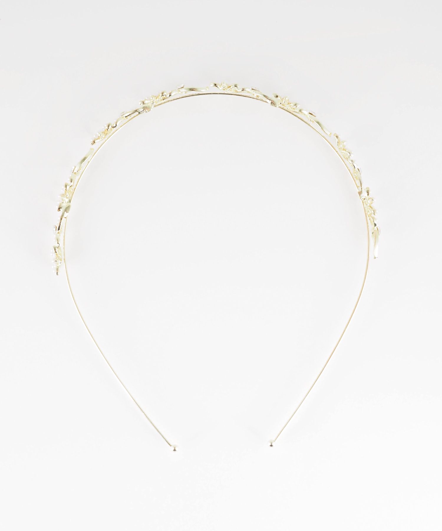 フラワーパールカチューシャ