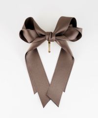 サテンリボンポニーフック