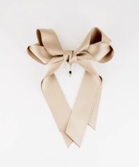 サテンリボンポニーフック