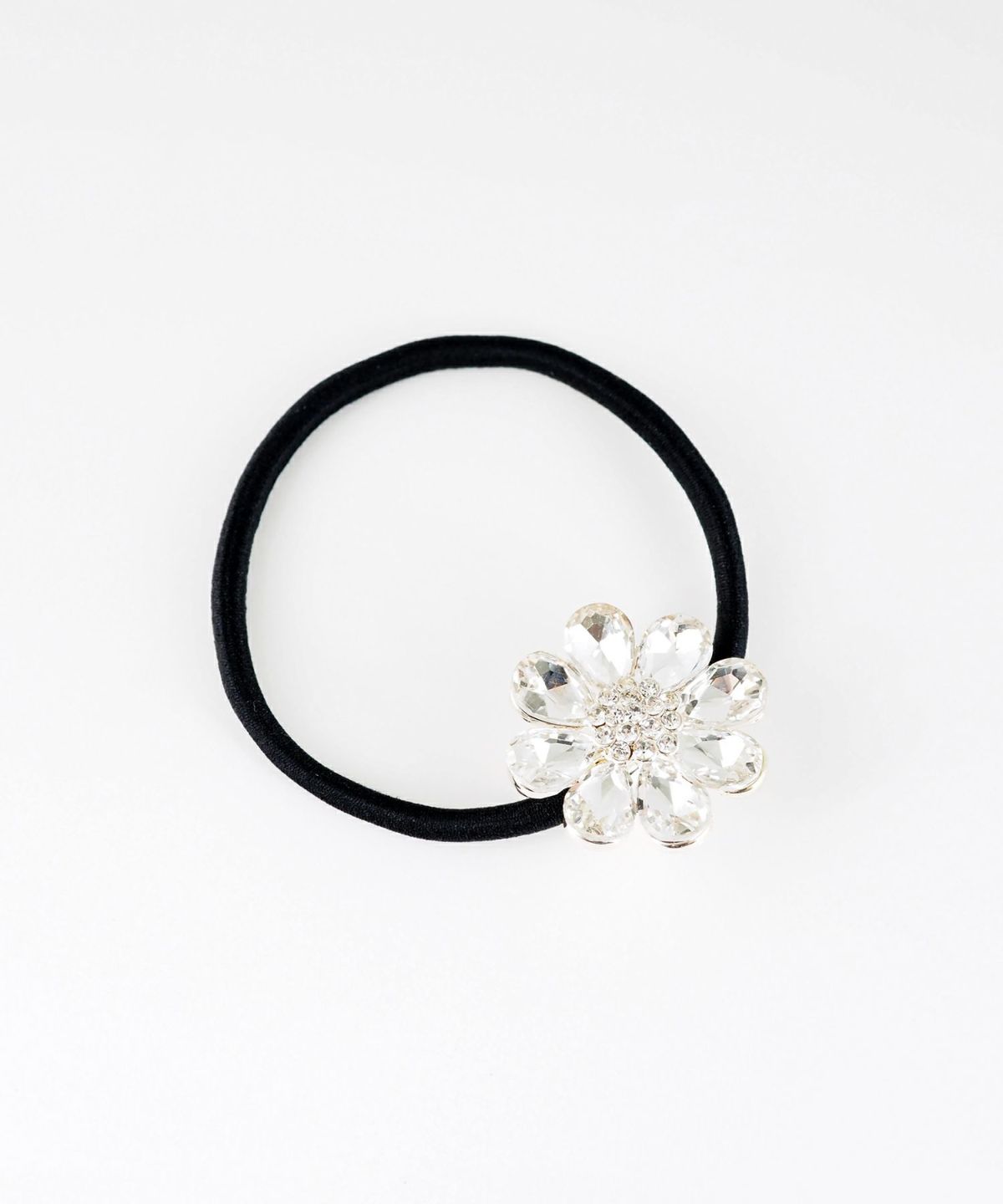 クリアフラワービジューポニー