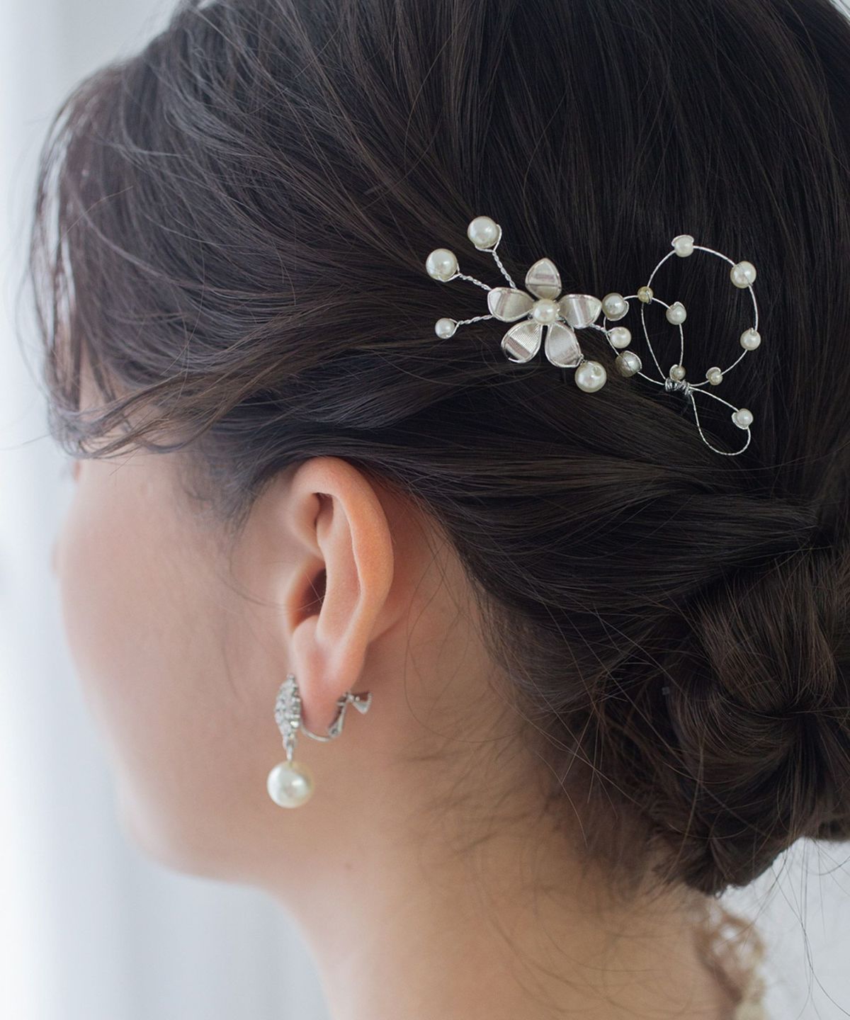 メタルフラワーUピン2Pセット