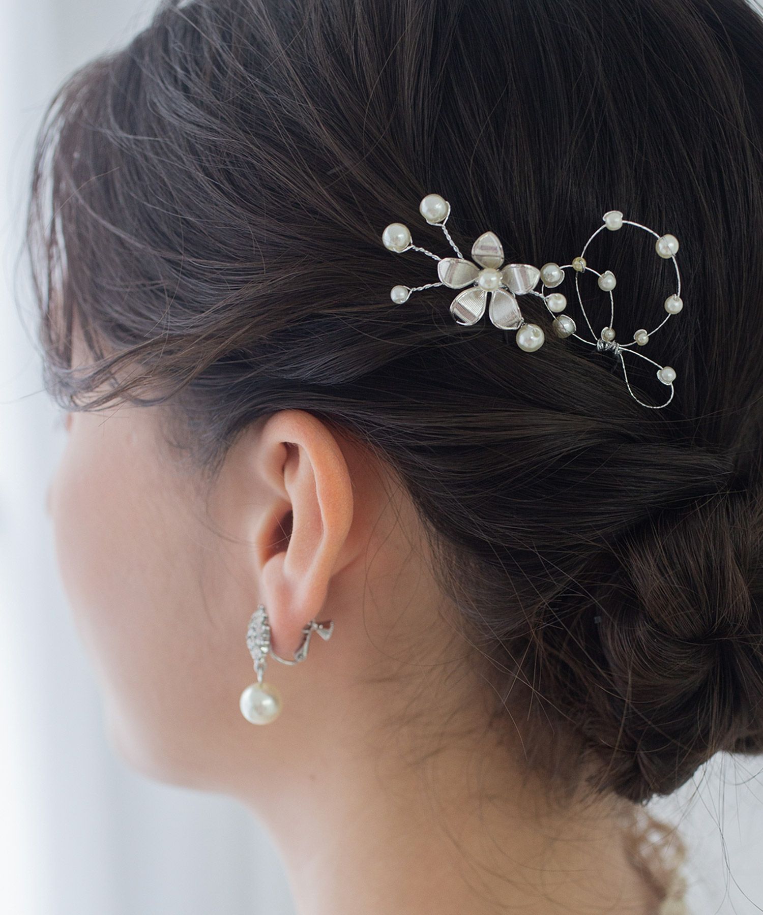 メタルフラワーUピン2Pセット