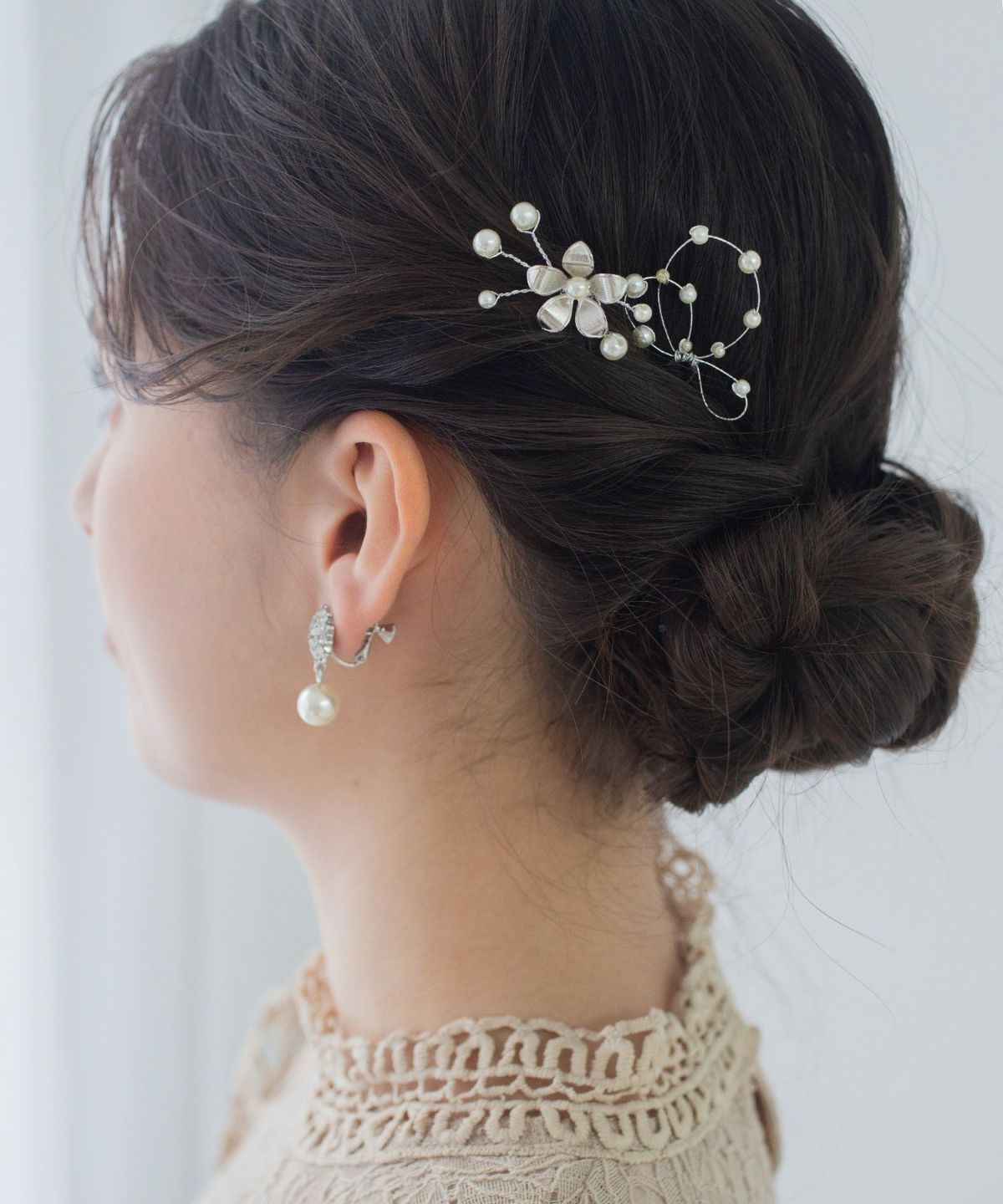 メタルフラワーUピン2Pセット