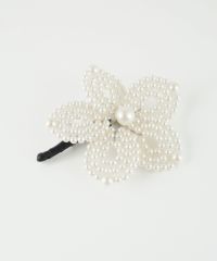 パールフラワーブランチブローチ