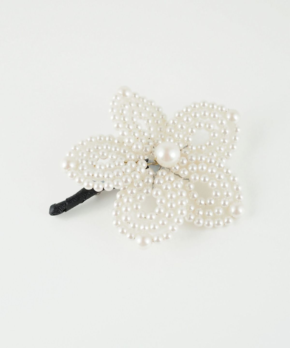 パールフラワーブランチブローチ