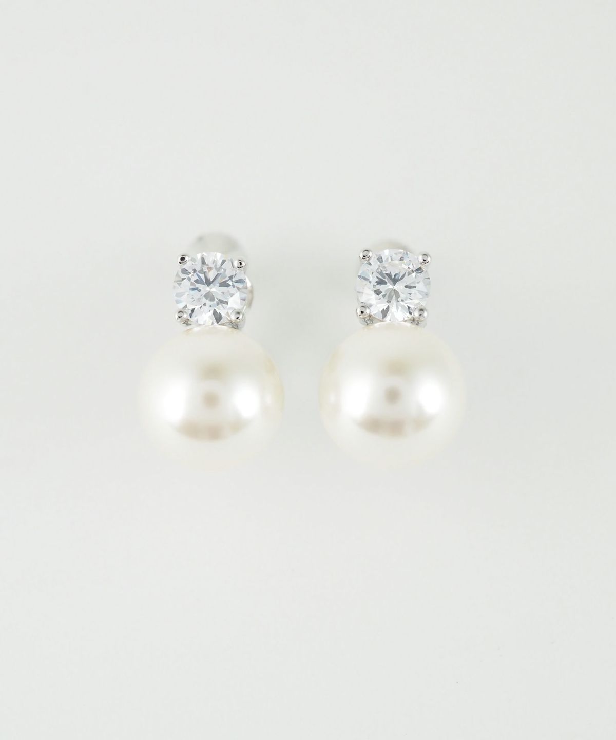 ストーンパールイヤリング