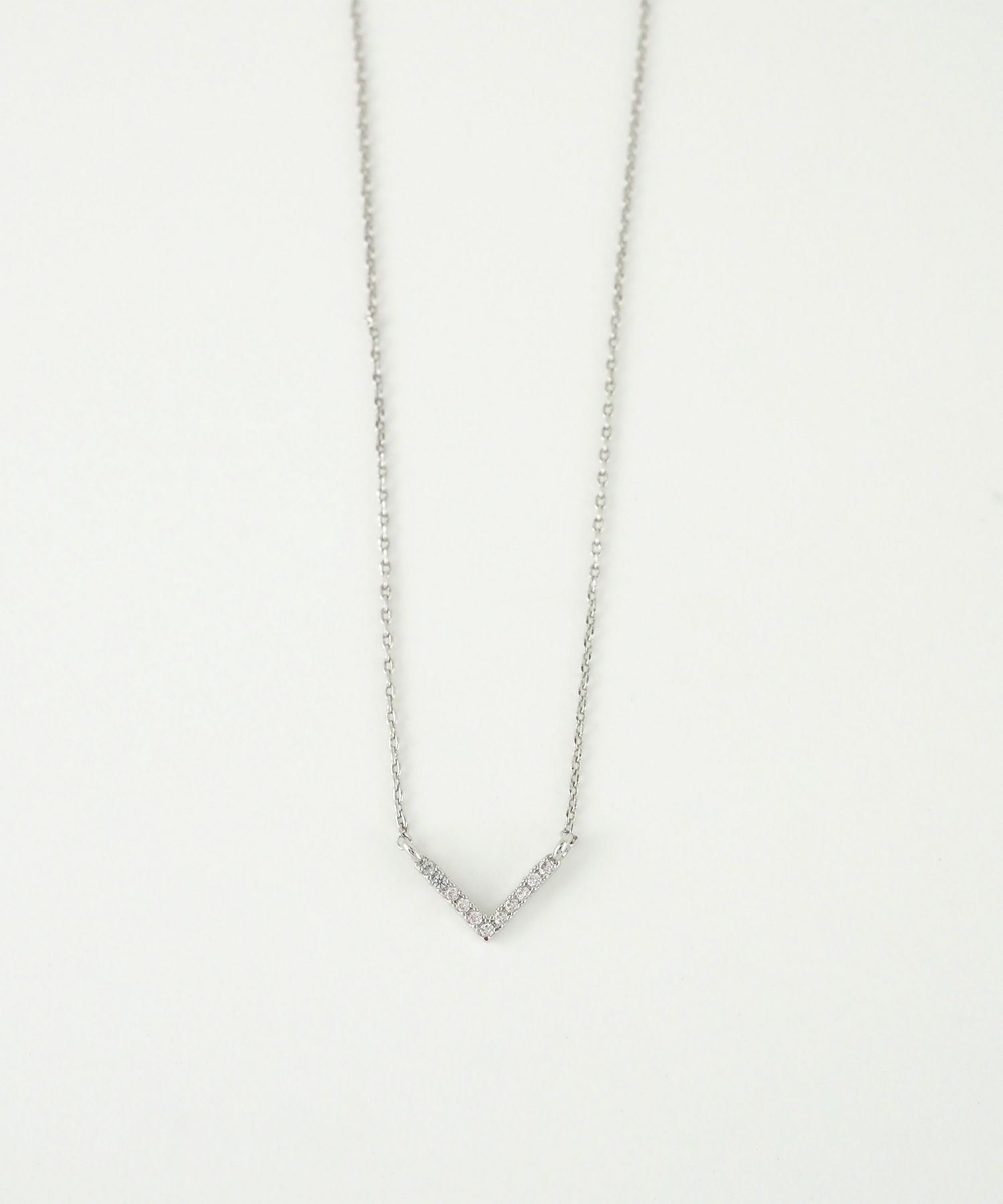 Vモチーフプチペンダント【MUK】