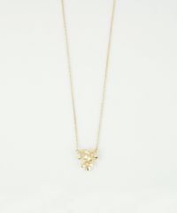 フラワーシルエットプチペンダント【MUK】