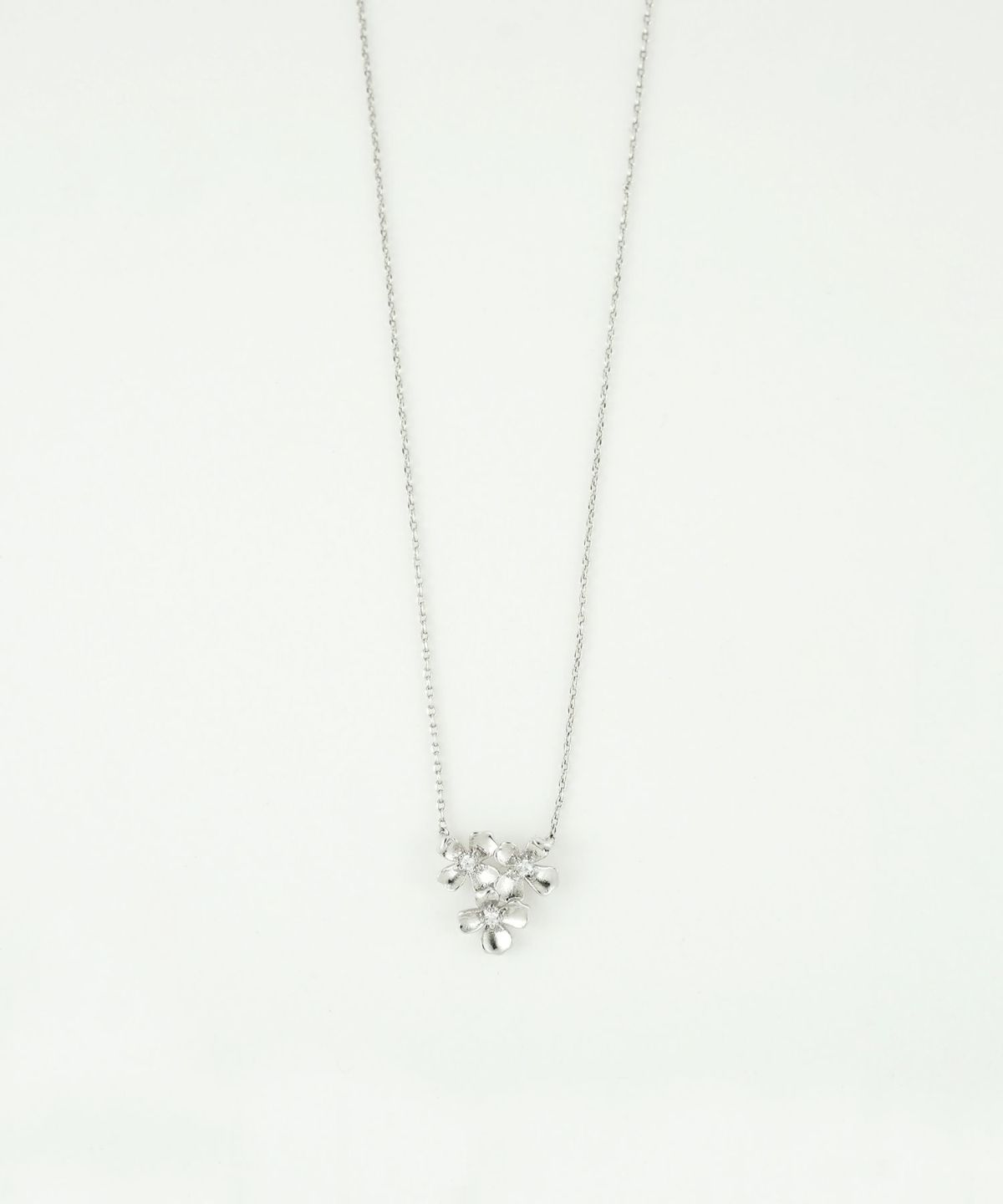 フラワーシルエットプチペンダント【MUK】