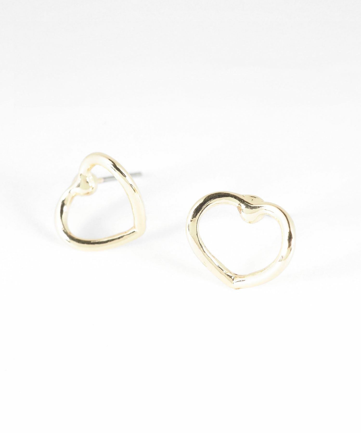 ハートフレームサージカルステンレスポストピアス