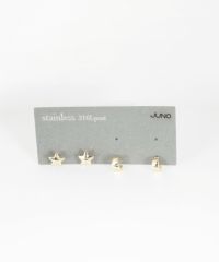 メタルスターセットサージカルステンレスポストピアス