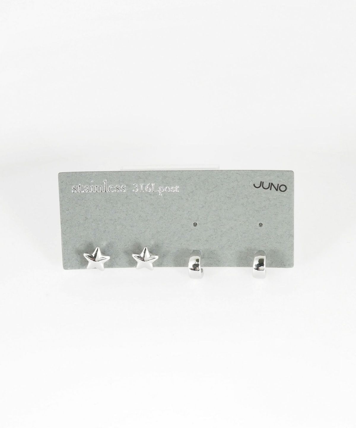 メタルスターセットサージカルステンレスポストピアス