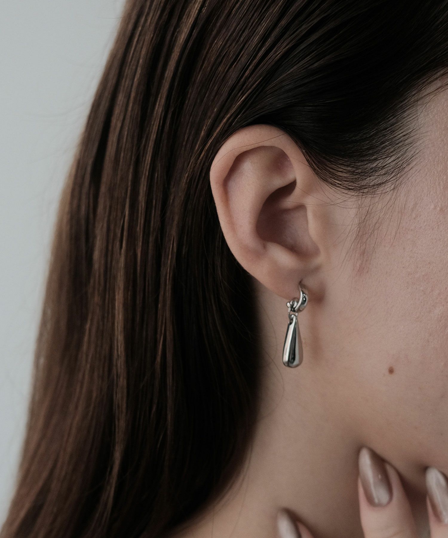 メタルドロップステンレスピアス