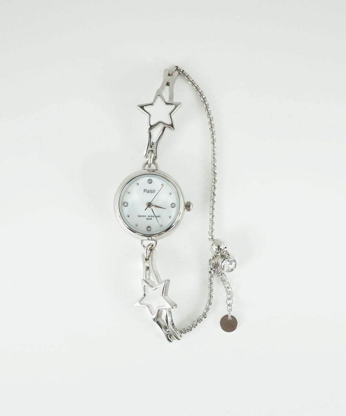メタルスターブレスレットウォッチ