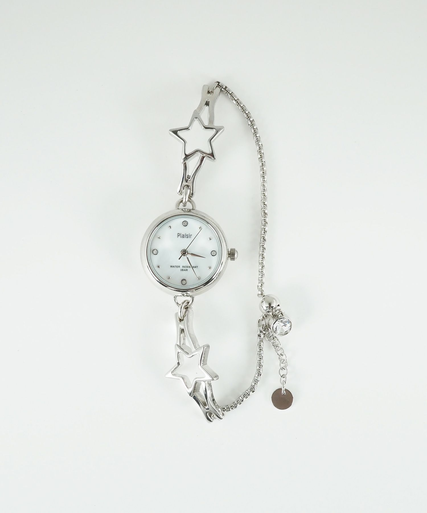 メタルスターブレスレットウォッチ