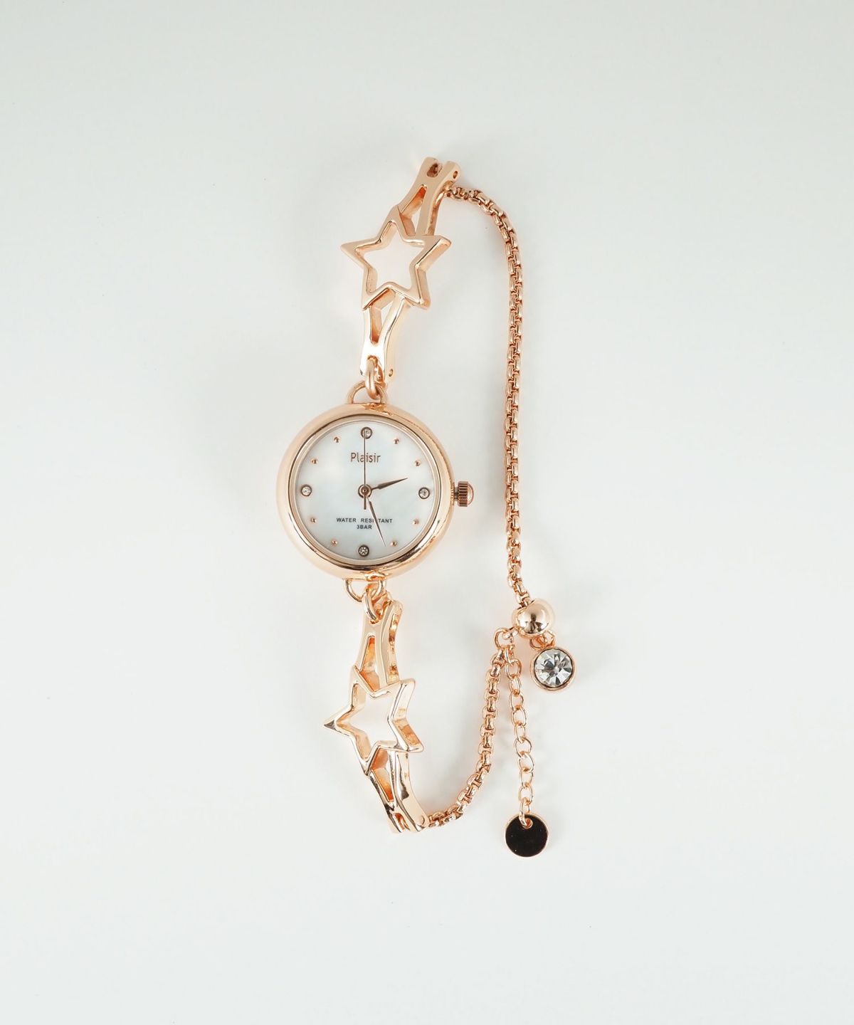 メタルスターブレスレットウォッチ