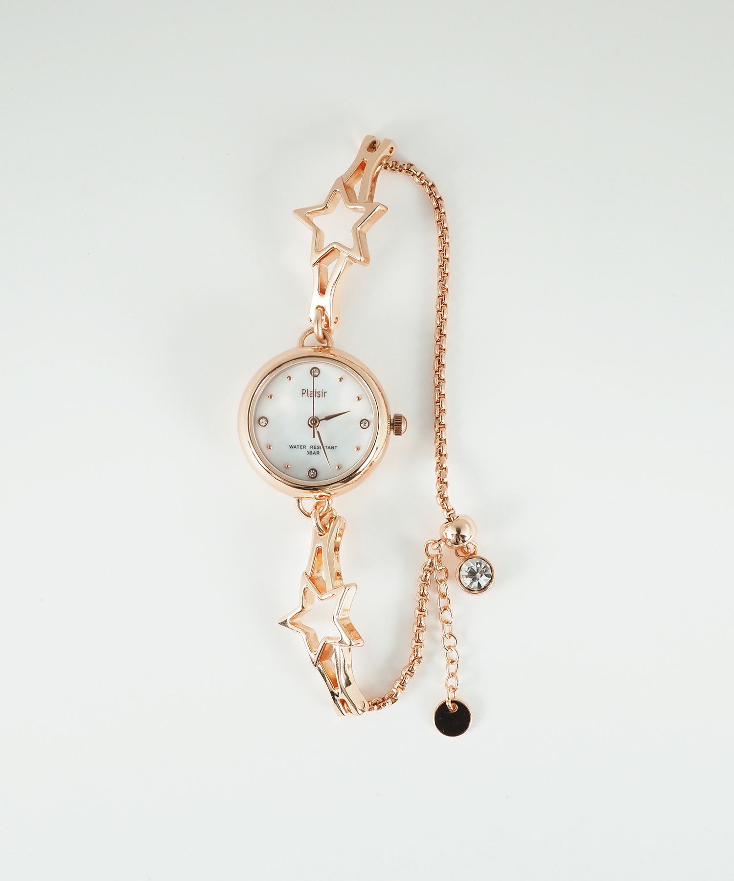 メタルスターブレスレットウォッチ