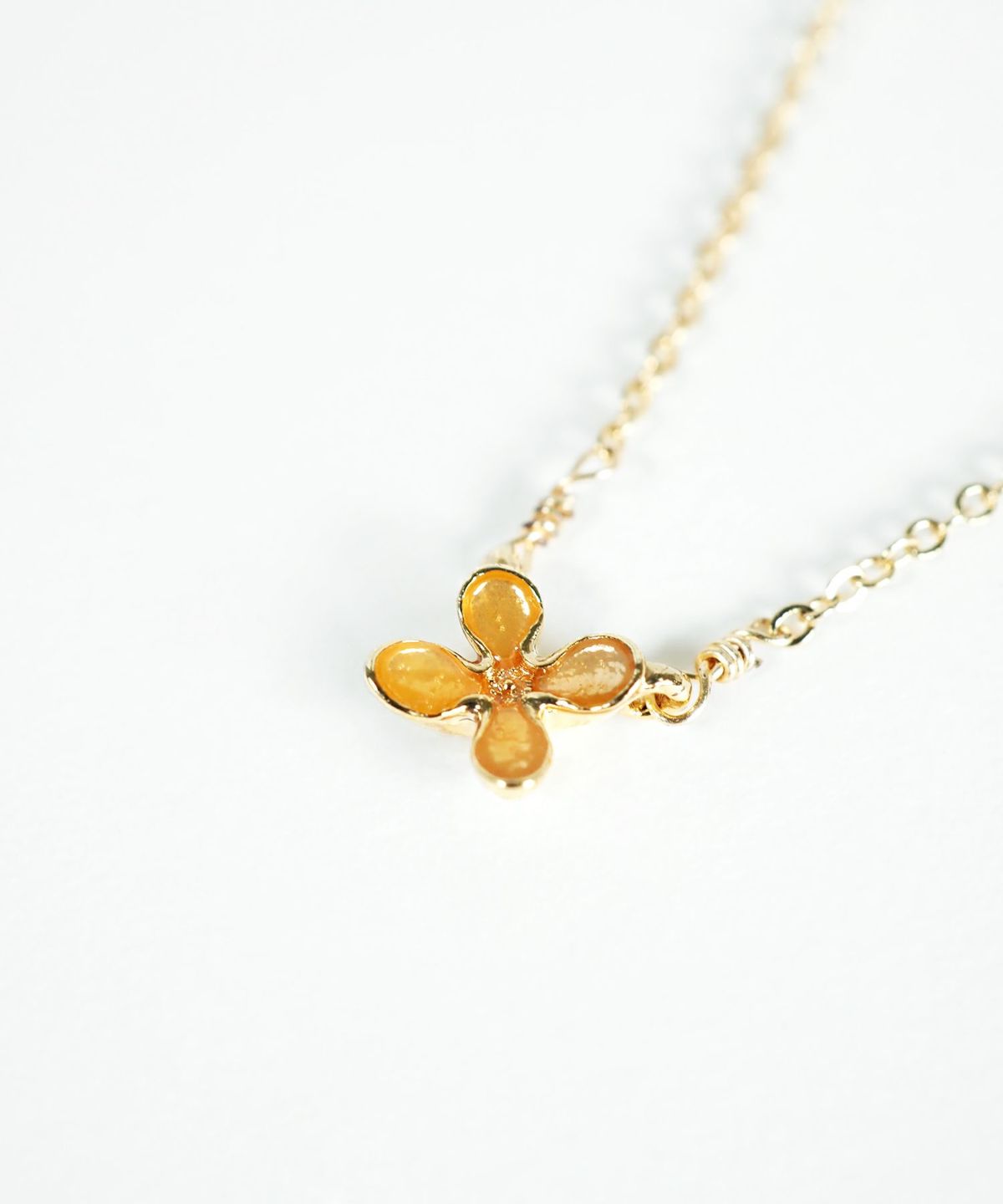 【web限定】キンモクセイネックレス