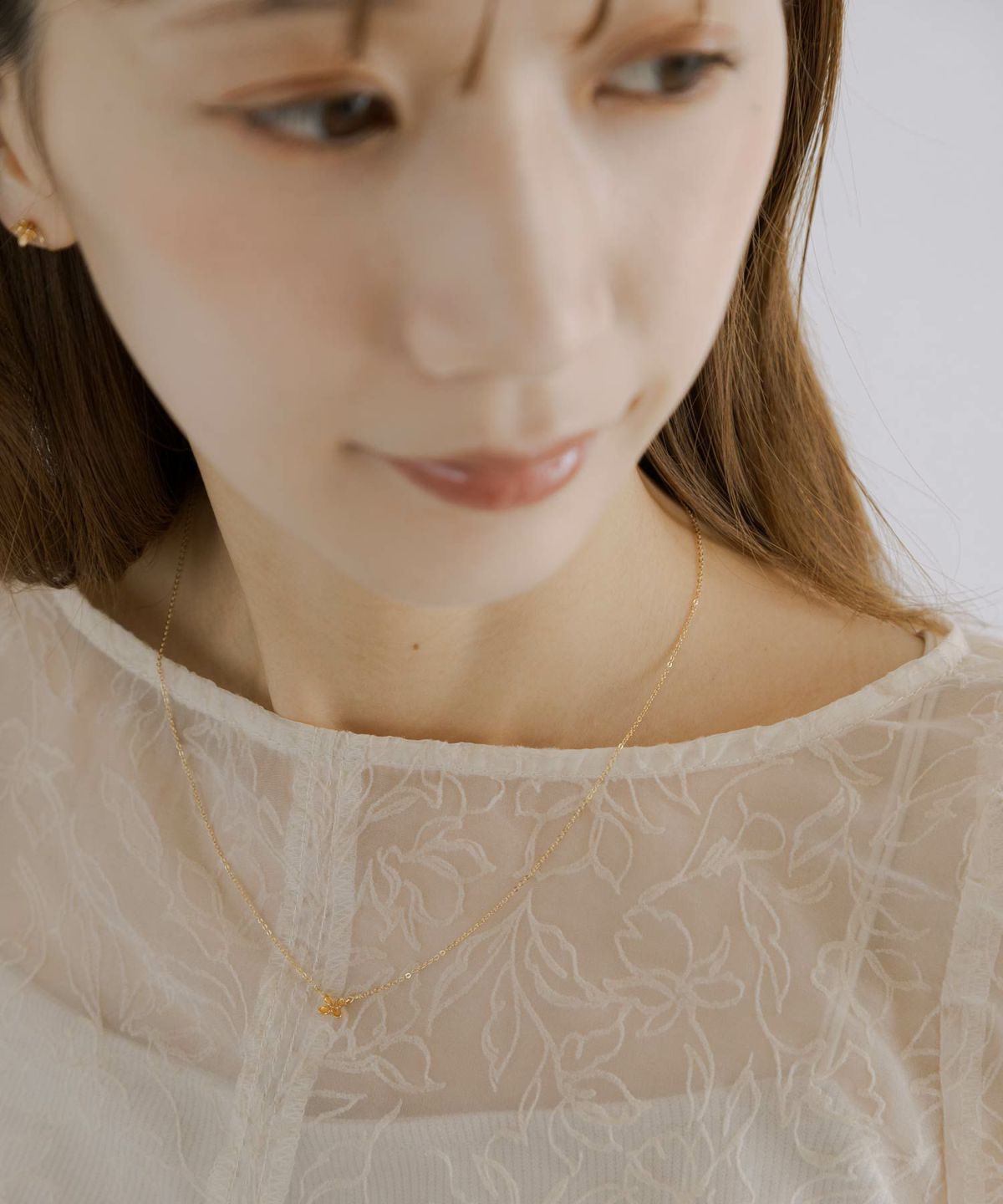 【web限定】キンモクセイネックレス