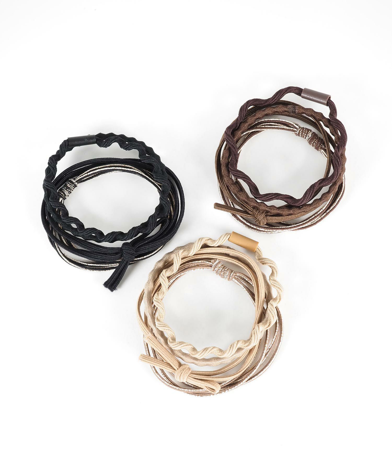 ツイストリボンポニー4Pセット