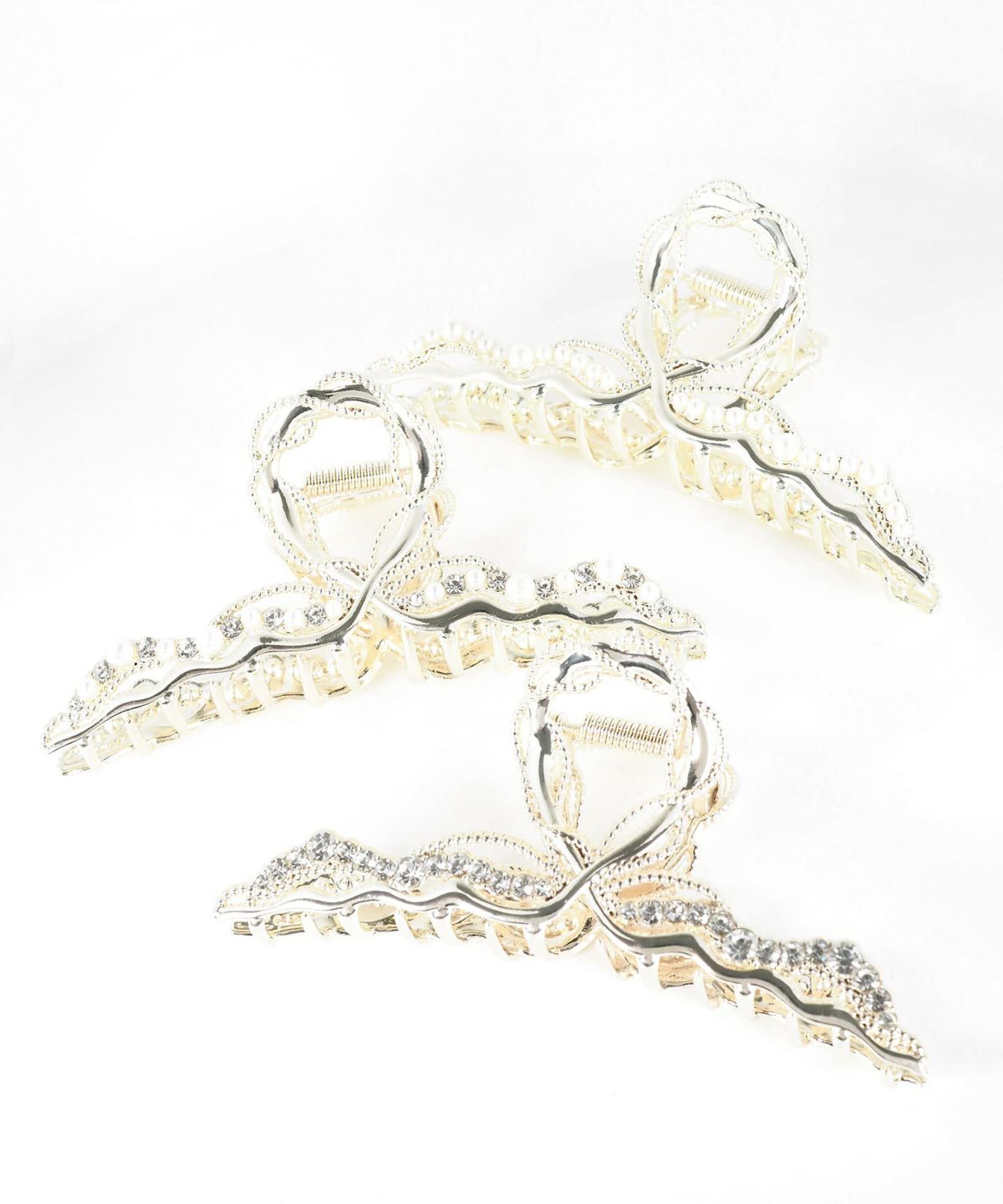 クロスラインメタルバンスクリップ