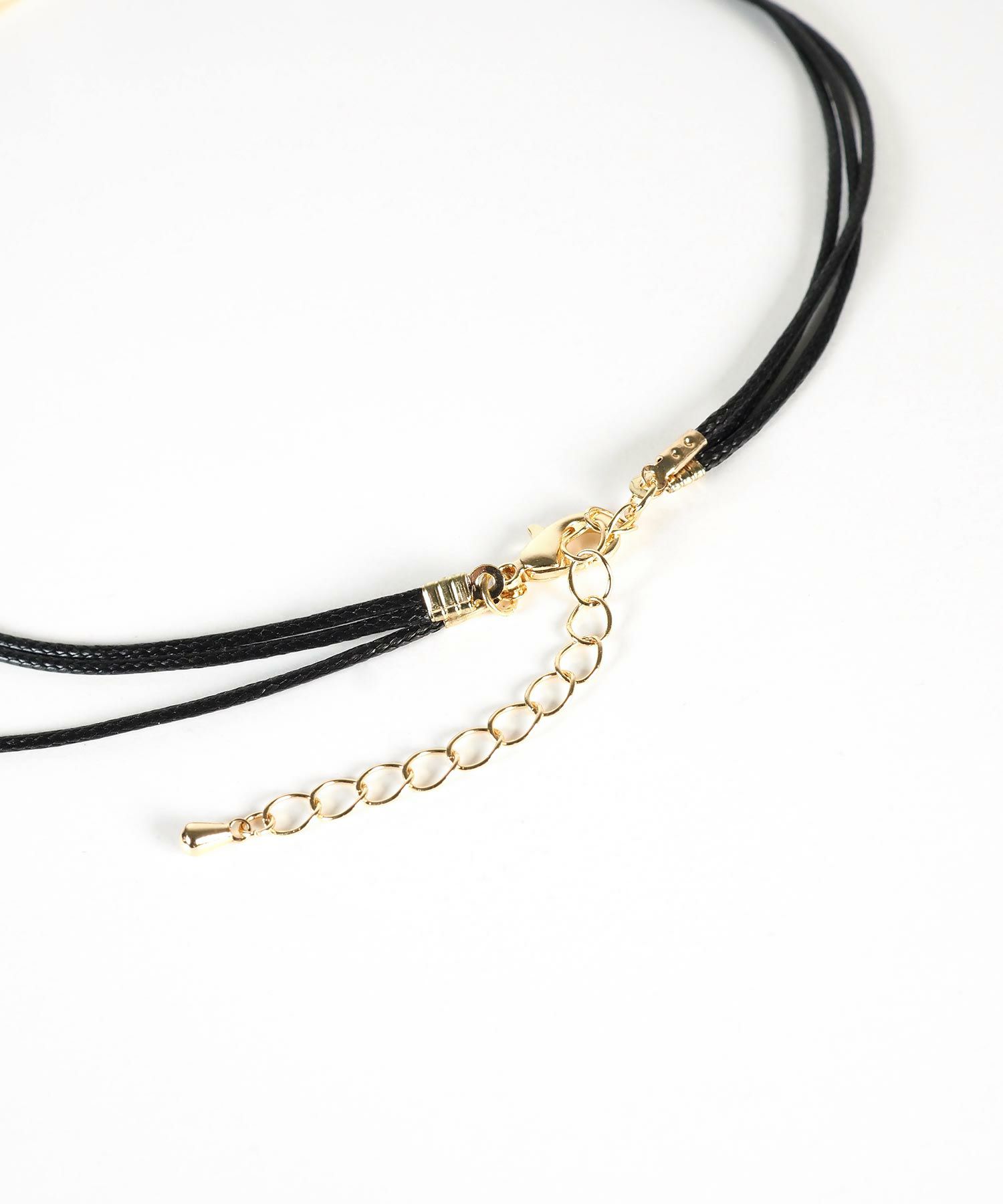 ラリエットラインコードネックレス