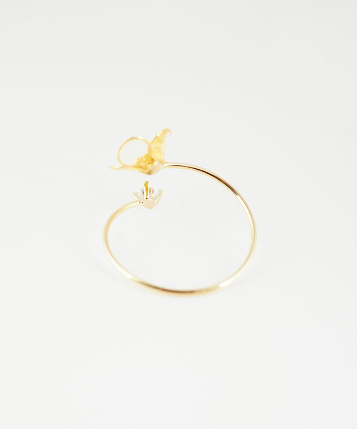 フラワーストーンフォークリング